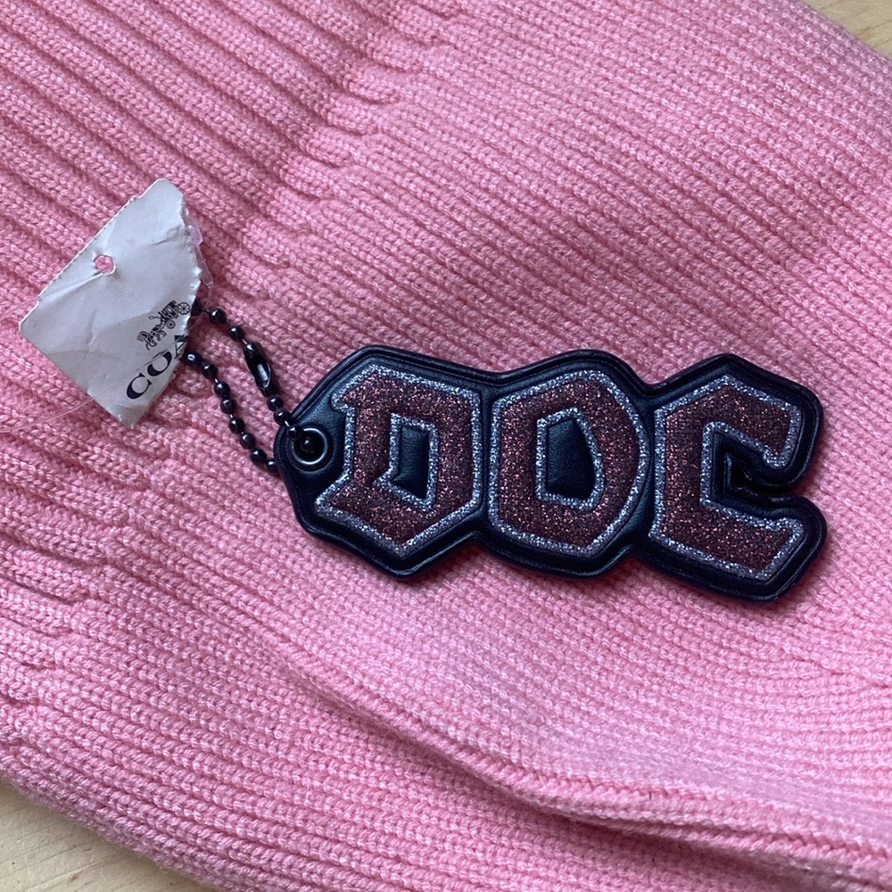 Disney X Coach Doc Bag Charm Snow White Dwarf Keychain FOB Collectible Hangtag